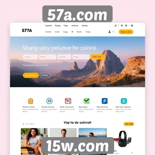 Acessibilidade e usabilidade do site 57a.com