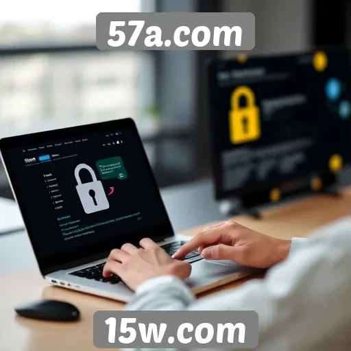 Recursos de segurança do site 57a.com analisados